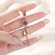 T5U2 Korean Women's Bracelet / Women's Titanium Drawstring Bracelet / Bracelet / Heart Bracelet / Wo