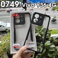 [Hỏa Tốc HCM] Ốp lưng XUNDD Vivo Y36 4G - Viền TPU Chống sốc Mặt lưng trong