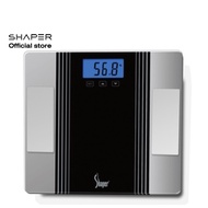 SHAPER เครื่องชั่งวัดมวลร่างกาย รุ่น SF-853 สีดำ