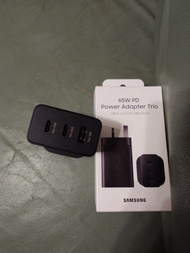 Samsung 65w PD Power Adapter Trio 三星三頭快充充電器 USB C