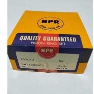 KIJANG 5K KF40 SEHER RING STD SIZE / SIZE 0.50 / PISTON RING / ORIGINAL JPN NPR