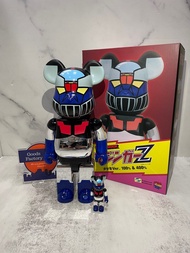 ❤️‍🔥新年優惠❤️‍🔥 BEARBRICK マジンガーZ メッキ Ver. 100％ & 400％ be@rbrick 鐵甲萬能俠 巨靈神
