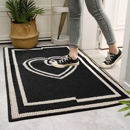 Non Slip Durable Front Door Mat Low Pile Washable Indoor Outdoor Entryway Rug Tikar Pintu 78.7x50.8 
