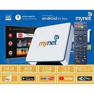 Android MyTV Net 4H Ram 4GB Rom 32GB New 2022 - Tích hợp điều khiển giọng nói, Android 10.0 cấu hình