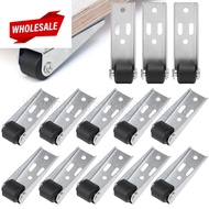 (BC)  2/4PCS Cupboard Rolling Ball Casters - Universal Furniture Pulley - Luggage Case Roller - Tabl