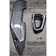 EXHAUST COVER CAP MUFFER PROTECTOR RSX RS-X 150 WINNER X CARBON