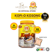 Kluang Coffee Cap TV Kopi-O Kosong 10gm x 100 sachets - by Food Affinity