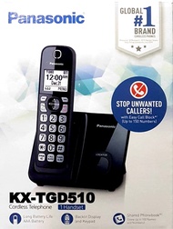 Panasonic KX-TGD510B Cordless Phone WITH 6 MONTH SHOP WARRANTY