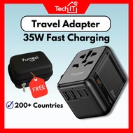 Funezi Universal Travel Adapter Universal Adapter Internation Adapter Travel Charger Universal Plug