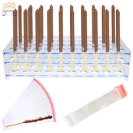 Plastic 3 Tiers Pretzel Rod Holder 40 Holes Pretzel Rod Stand Pretzel Sticks Holder With 100 Pretzel