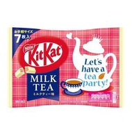 Nestle雀巢kitkat奇巧 餅乾巧克力 奶茶味 7個