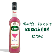 Mathieu Teisseire Bubble Gum Syrup 700ml | Mathieu Teisseire น้ำเชื่อมกลิ่นบับเบิ้ลกัม 700มล.