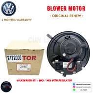 Volkswagen GtI / Mk5 / Mk6 With Regulator Car Aircond Blower Motor