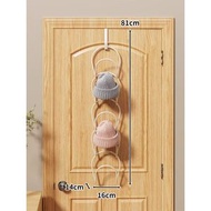 帽子收納掛鉤免打孔門後帽子架 懸掛鉤子放帽子放包包圍巾架子(平行進口）（快遞送貨上門）