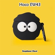 【Yoshida】For Hoco EW43 Case Casing Soft Silicone Super Cool Cartoon Earphone Case Cover