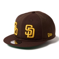 San Diego Padres Double Logo Brown 9FIFTY Snapback Cap