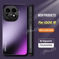 For Vivo iQOO 15 5G 2025 Casing Luxury Matte Phone Case For VIVO iQOO15 iqoo15 VivoiQOO15 iQOO15 5G 