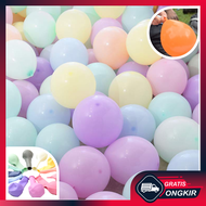 Gratis Ongkir - Balon Ulang Tahun Pastel / Balon Doff Pastel / Balon Macaron / Balon Ulang Tahun