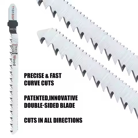 5-20Pcs Hcs Jigsaw Blades T144D-T244D T-Shank Assorted Saw Blade for Wood Plastic Fast Cutting Tools