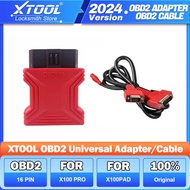 2024 XTOOL OBD2 Universal 16 PIN Adapter X100 Pro Main Cable Car Diagnostic Cable For X100 Pad2/X100