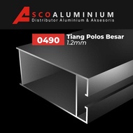 Aluminium Kusen profile 0490 Tiang Polos Besar  inkalum