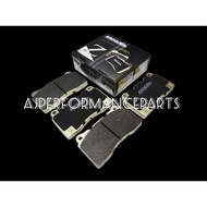MITSUBISHI LANCER EVO5-9 HONDA CIVIC FK2 FK8 ( BREMBO ) DIXCEL TYPE Z PERFORMANCE FRONT BRAKE PAD Z-