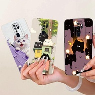 For Oppo A9 2020 Case Oppo A11x Cute Cat Fashion Cartoon Cover Soft Silicone Case For Oppo A5 2020 A