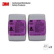 3M 7093 P100 Filter For 3M 6000 6500 6800 7000 Series Respirator 2 pcs 1 pair NIOSH Gas Original 620