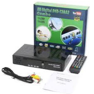 DVB-T2 and DVB-S2 Combo Digital Satellite Receiver Car/PAL/NTSC Full HD 1080P Satellite TV Tuner กล่องรับสัญญาณทีวีดาวเทียม