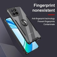 Clear Acrylic With TPU Frame Cover For Honor X5b 2024 Casing Honor X5b+ Honor X7c X5b Plus Play 60 P