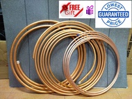 🎁 +SMALL FREE GIFT 🎁 MADE BY DAIKIN WITH SIRIM AIRCOND COPPER TUBE 1/4 2HUN 3/8 3HUN 1/2 4HUN DEWPOINT FEET PAIP TEMBAGA