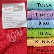 MERAH RED AND WHITE TOWEL 30x70, 50x100, 70x140