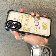 Casing hp For Samsung A07 M07 F07 F70e 5G M17E 5G Case Robot Cartoon airbag Kasing silicone Straight