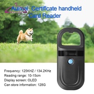 [deevoka] Handheld Pet Scanner Fdx-B ID64 Information Storage RFID Rechargeable Portable Universal A