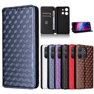 Suitable for TCL 503 Phone Case TCL503 Phone Leather Case Magnetic Flip Card Three-Dimensional Patte