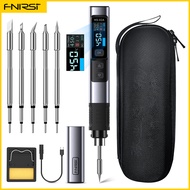 [beigz] FNIRSI HS-02 Smart Electric Soldering Iron 100W 450° Adjustable Constant Temperature Portabl