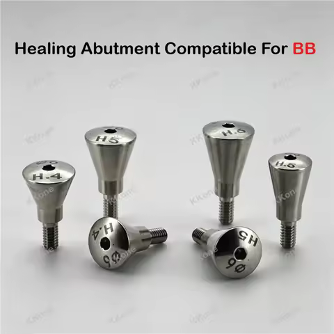 20Pcs High Precision Healing Abutment Compatible For BB Implant System Dental Lab Restoration Access