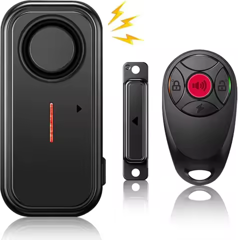 Outdoor Door Window Alarm Sensor Security With Remote Control Burglar Alarm Magnetic Sensor Door Ale