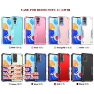 Case For Redmi Note 11 Pro 5G Redmi Note 11 Redmi Note 11S Military Grade Shockproof Protective Sturdy Kickstand Light Cover Armor Phone Case