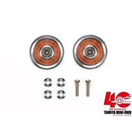 TAMIYA 95643 MINI 4WD 40TH ANNIV 19MM ALUMINUM BALL RACE ROLLER