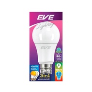 หลอดไฟ LED 3IN1 EVE LIGHTING ร EVE LIGHTING LED A60 3IN