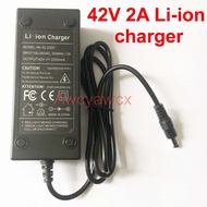 42V 2A 2000mA AC 100V-240V sạc pin dòng điện một chiều Adapter 36V 38V Lithium Li-ion cho Xiaomi bai