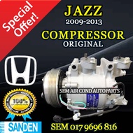 HONDA JAZZ 2009-2013 YEAR TRSE07 5PK ORIGINAL SANDEN COMPRESSOR/ KOMPRESOR  (CAR AIRCOND SYSTEM)