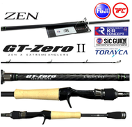 New 2023 ZEN GT-ZERO 2 II Extreme Tuned Baitcast & Spinning Fishing Rod BC Baitcasting Toray R-3 Nan