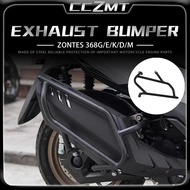 Motorcycle exhaust pipe protective bar bumper anti drop bar modification accessories For ZONTES 368G