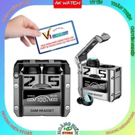 ViSmart M25 TWS Bluetooth headset, with Led screen displaying battery percentage