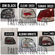 SONAR TOYOTA VIOS NCP93 (DUGONG) 2008–2013 TAIL LAMP  | LIGHT SMOKE / CLEAR / JDM / JDM BLACK / RED 