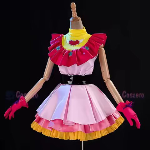 Anime Oshi no Ko Cosplay Ai Hoshino Cosplay Costume Performance Dress Lolita B-Komachi Idol Aqua Rub