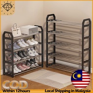 [Ready Stock] Multi Layer Shoes Rack Storage Organizer Space Saving Stackable Shoe Shelf / Rak Kasut