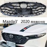 Radiator Bumper Grill For Mazda 3 AXELA 2018 2019 2020 Car Front Racing Grille Trim Racing Grills Gr